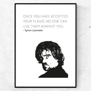 tyrion lannister citat tavla poster