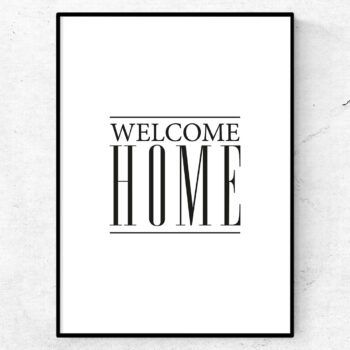 welcome home poster