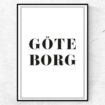 Välkommen till Göteborg poster