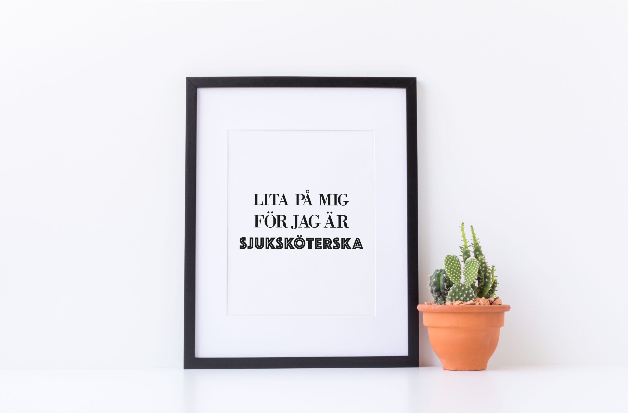 lita på mig, jag är sjuksköterska poster yrke