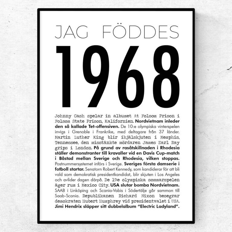Köp 1968 modern - Beställ online - Betala med Klarna | Text & Art