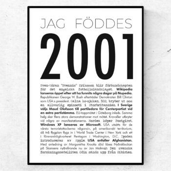 2000 modern poster