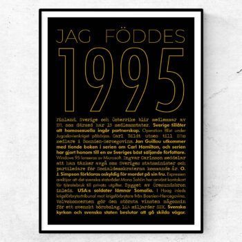 1995 guld poster
