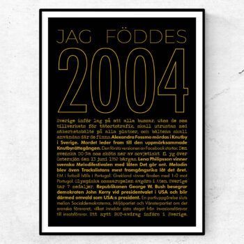 2004 guld poster