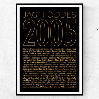 2005 guld poster