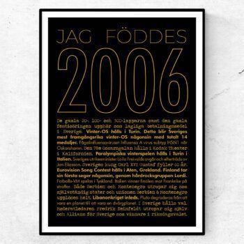2006 guld poster