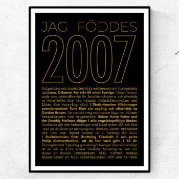 2007 guld poster