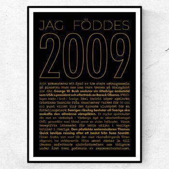 2009 guld poster