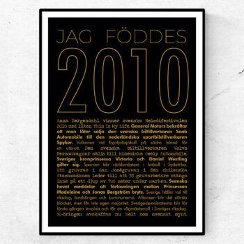 2010 guld poster