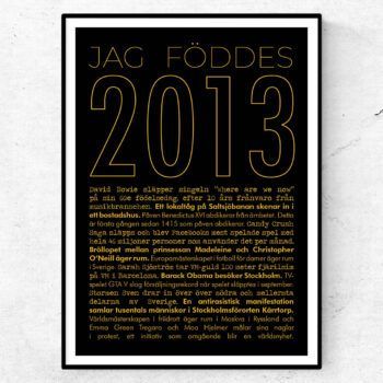 2013 guld poster