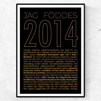 2014 guld poster