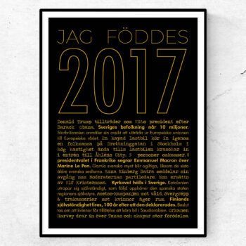 2017 guld poster