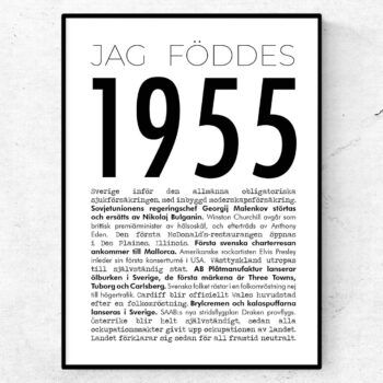 1955 modern poster