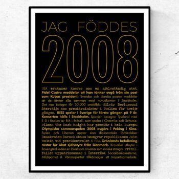 2008 guld poster
