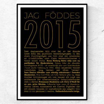 2015 guld poster