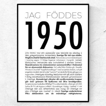 1950 modern poster