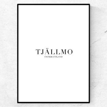 Tjällmo poster tavla