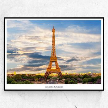 Paris is not a city, it's a world poster